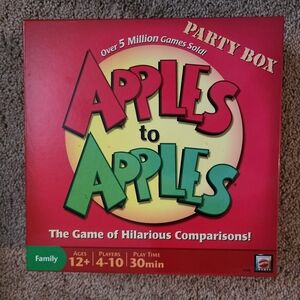 Mattel Apples to Apples Party Box - Red and Green